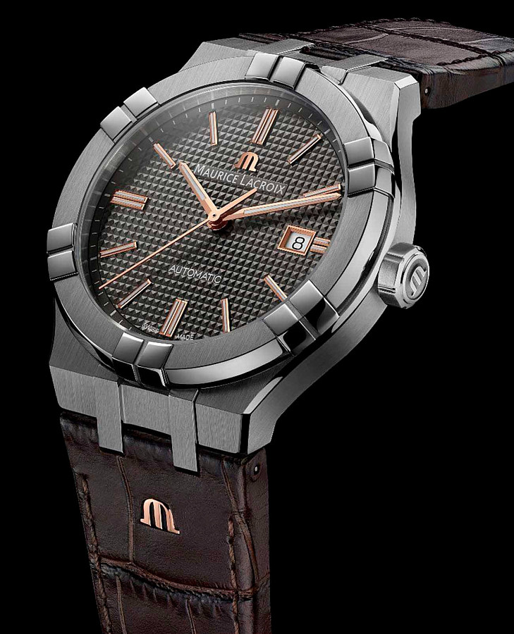 Часы Maurice Lacroix Aikon Automatic AI6008-SS001-331-1 — механические, металл сталь