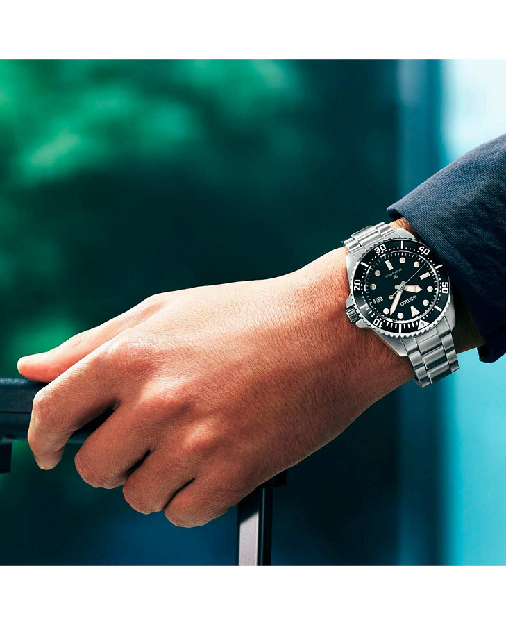 Часы Seiko Prospex Sea SNE597P1 — мужские, серебристый