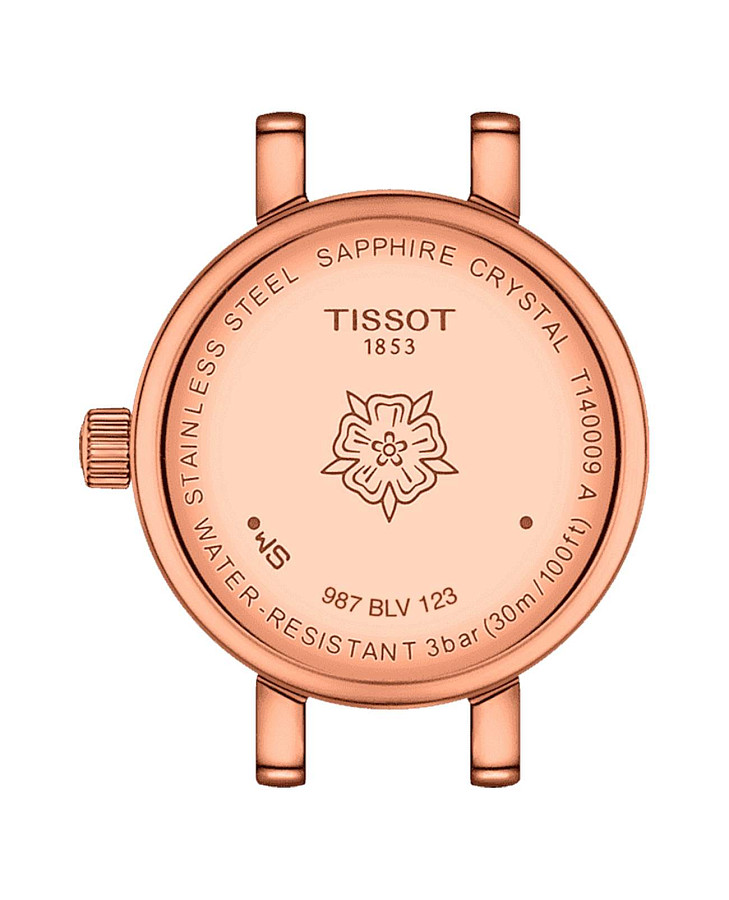 Часы Tissot Lovely Round T140.009.33.111.00 — перламутровый, металл сталь