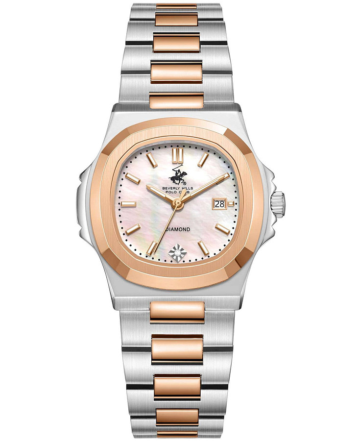Часы Beverly Hills Polo Club BP3780X.520 — женские, перламутровый