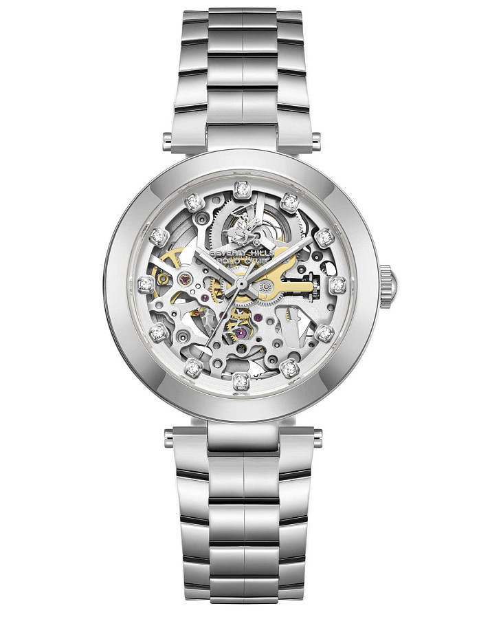 Часы Beverly Hills Polo Club BP3800X.330 — женские, серебристый