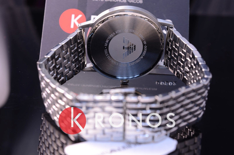 Часы Emporio Armani AR11068 — кварцевые, металл
