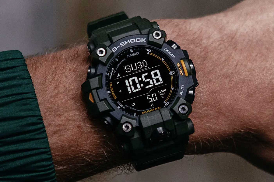 Часы Casio G-Shock GW-9500-3DR (GW-9500-3ER) — электронные, пластик