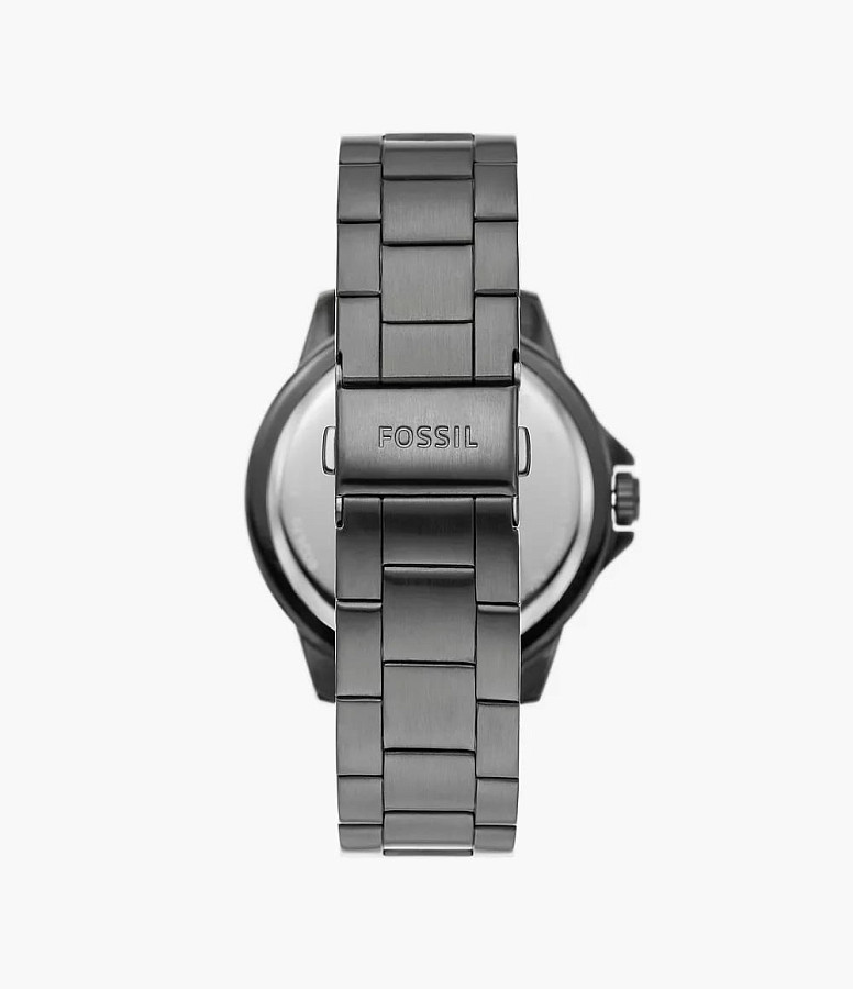 Часы Fossil Bannon BQ2785SET — сталь с ip покрытием, мужские
