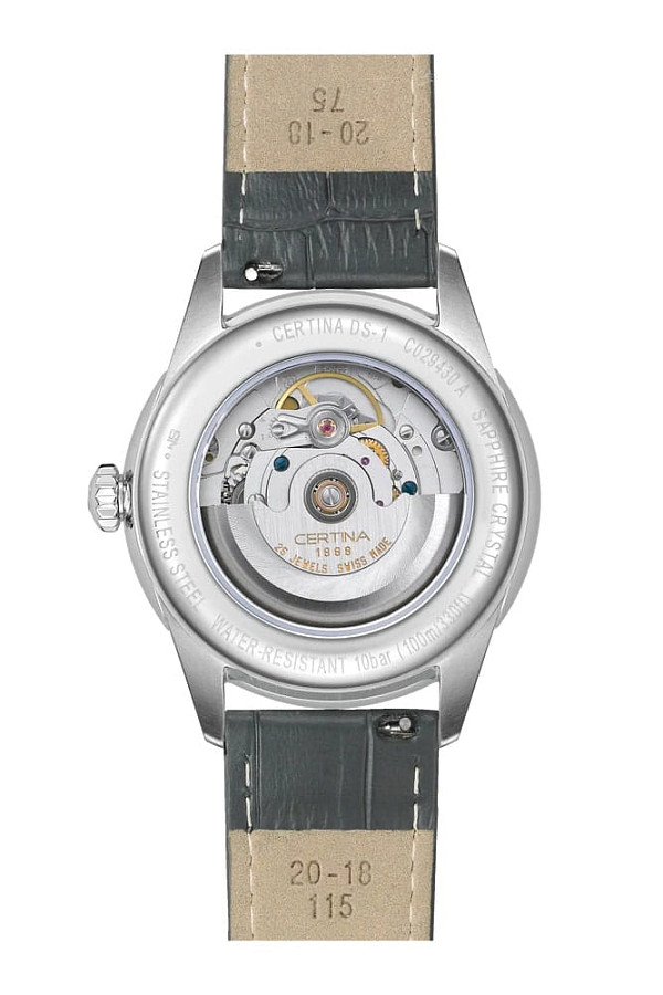 Часы Certina DS-1 Day-Date C029.430.16.011.01 — механические, сталь металл
