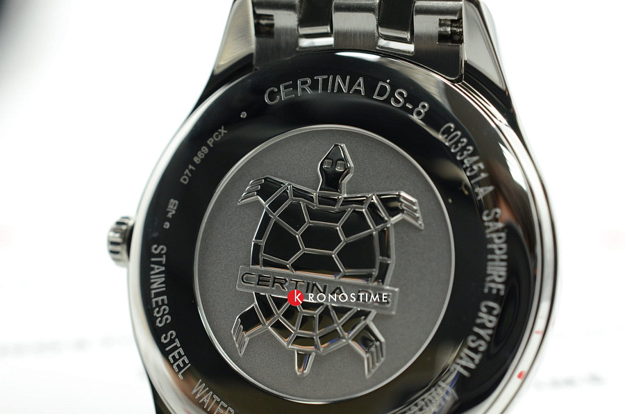 Часы Certina DS-8 C033.451.11.051.00 — мужские, нержавеющая сталь
