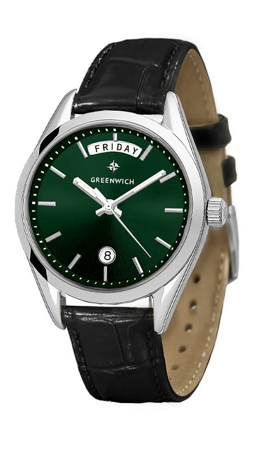 Часы Greenwich Astrea GW 351.17.37 — кварцевые, металл сталь