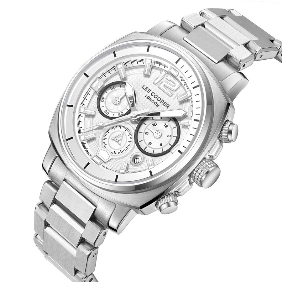 Часы Lee Cooper LC08194.330 — кварцевые, суперметалл металл