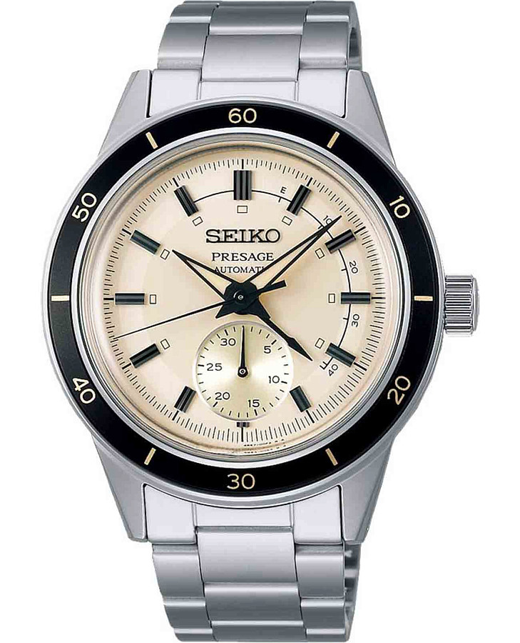 Часы Seiko Presage SSA447 — мужские, бежевый