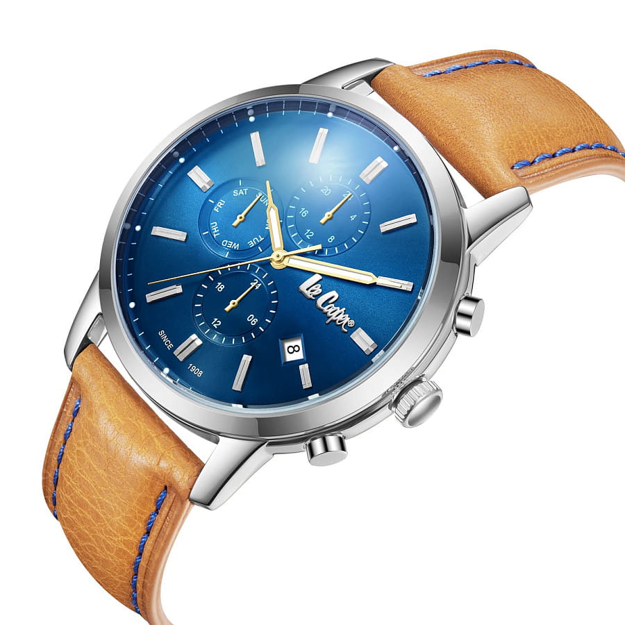 Часы Lee Cooper LC08085.394 — кварцевые, суперметалл металл