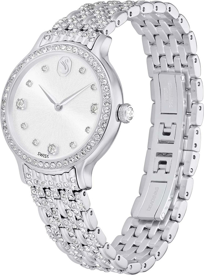 Часы Swarovski Imber 5693634 — кварцевые, металл сталь