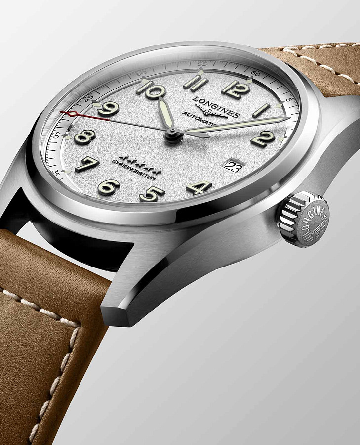 Часы Longines Spirit L3.810.4.73.2 — Швейцария, механические