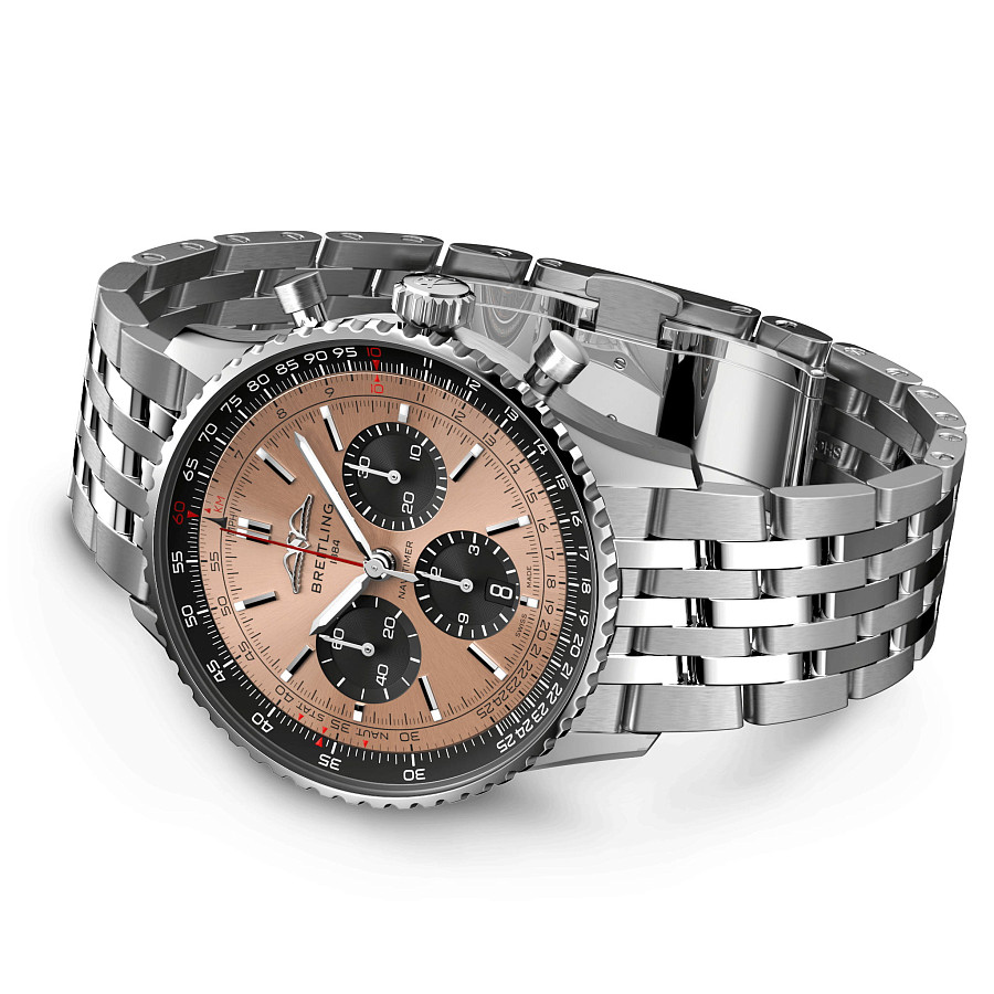 Часы Breitling Navitimer B01 Chronograph 43 AB0138241K1A1 — Швейцария, механические