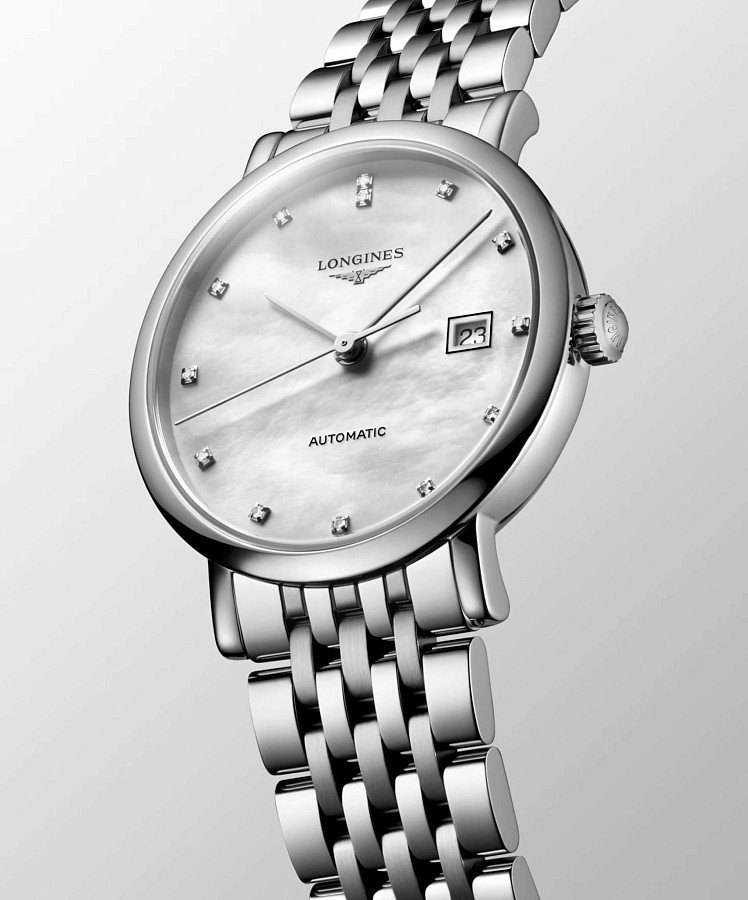 Часы Longines Elegance Elegant Collection 29 mm L4.310.4.80.6 — нержавеющая сталь, женские