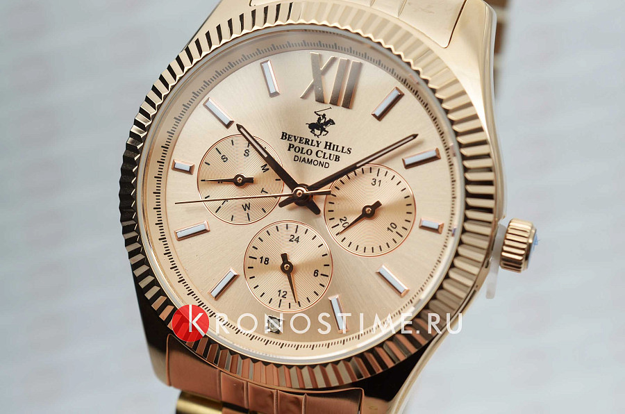 Часы Beverly Hills Polo Club BP3082C.410 — сталь с ip покрытием, женские