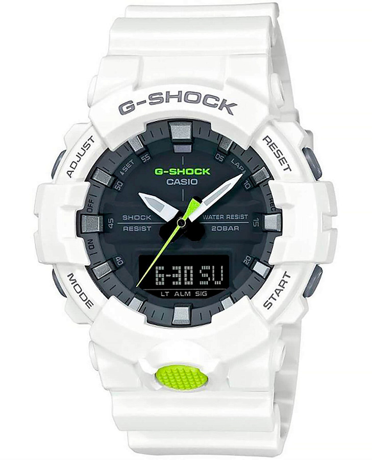 Часы Casio G-Shock GA-800SC-7A — мужские, черный