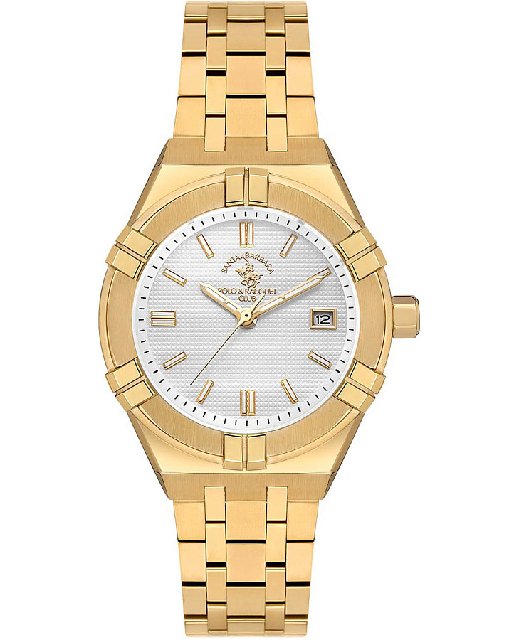 Часы Santa Barbara Polo & Racquet Club Luxury SB.1.10559-2 — женские, серебристый