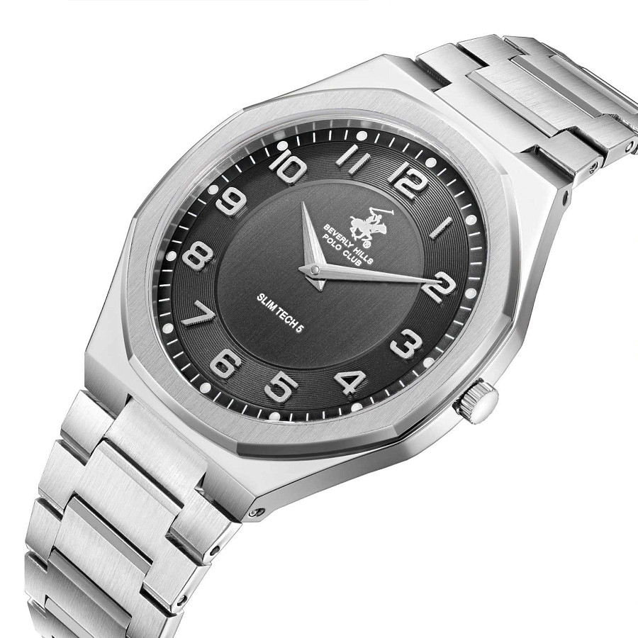 Часы Beverly Hills Polo Club BP3832X.350 — кварцевые, металл сталь