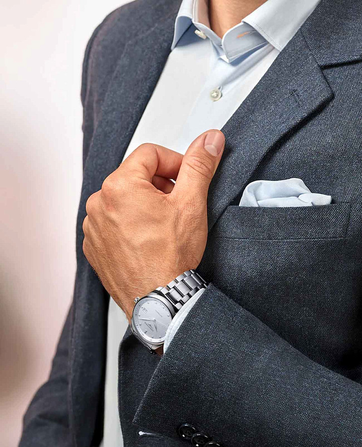 Часы Longines Master Collection L2.793.4.77.6 — нержавеющая сталь, мужские