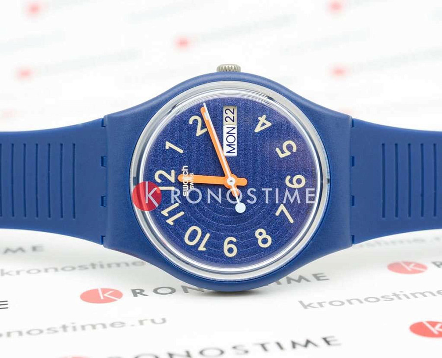 Часы Swatch Gent Biosourced Standard SO28I700 — кварцевые, пластик
