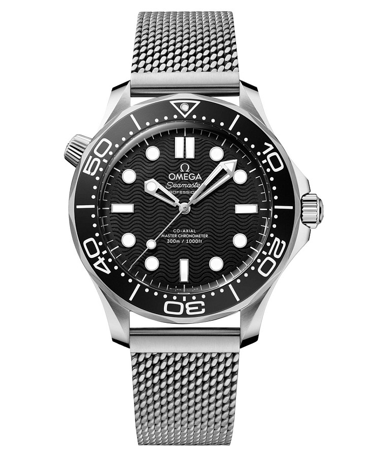 Часы Omega Seamaster Diver 300M 210.30.42.20.01.010 — мужские, черный