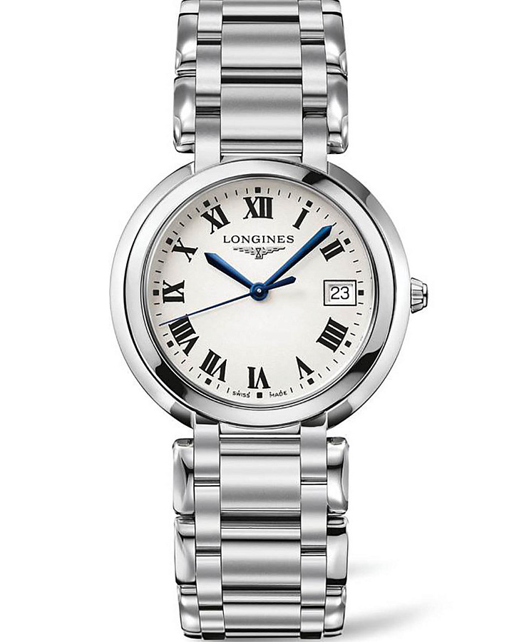 Часы Longines PrimaLuna L8.114.4.71.6 — женские, белый