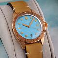 Швейцарские механические часы Oris Divers Sixty‑Five 'Cotton Candy' 01 733 7771 3155-07 5 19 04BR, фото 4
