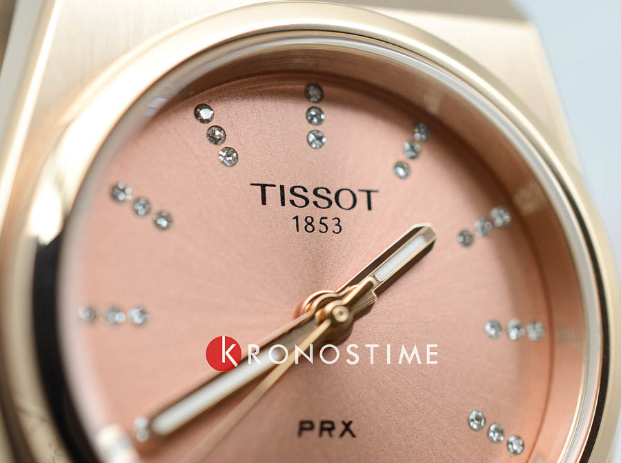 Часы Tissot PRX 25 mm T137.010.33.506.00 — нержавеющая сталь с pvd-покрытием, женские