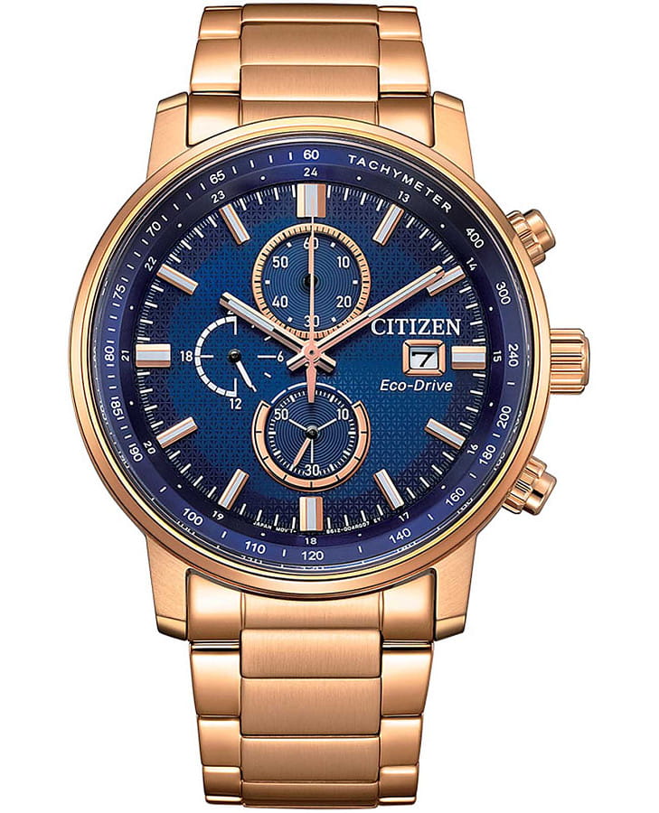 Часы Citizen Eco-Drive CA0843-89L — мужские, синий