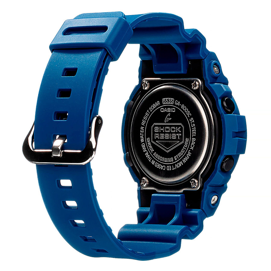 Часы Casio G-Shock GA-800SC-2A — полимер, мужские