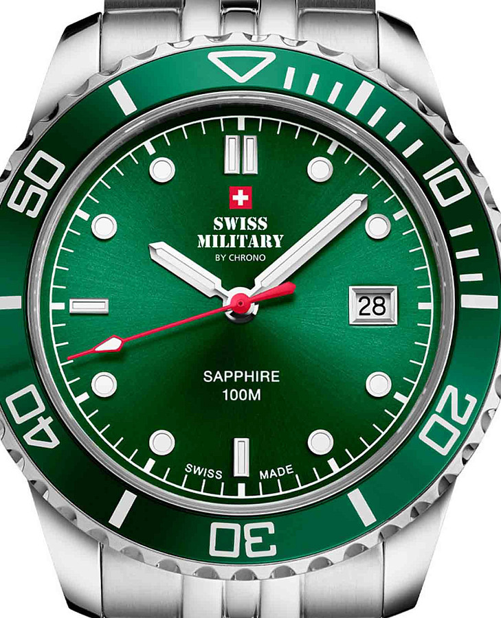 Часы Swiss Military by Chrono Sports SM34109.03 — Швейцария, кварцевые