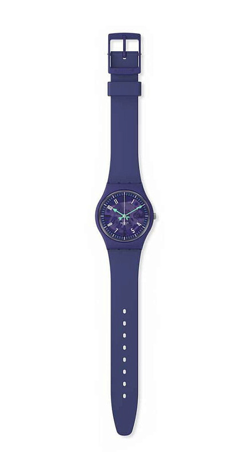 Часы Swatch Gent Biosourced Standard SO28V102 — кварцевые, пластик