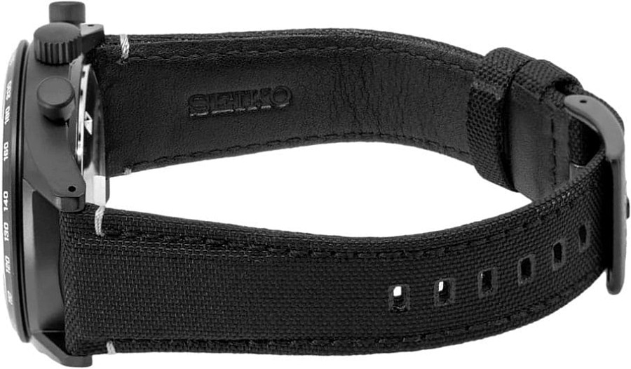 Часы Seiko SSB417P1 — черный, сталь металл