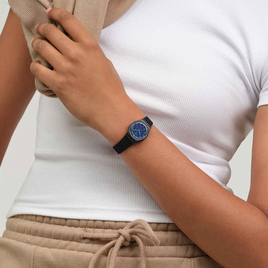 Часы Swatch Grace In Time LB188 — кварцевые, пластик