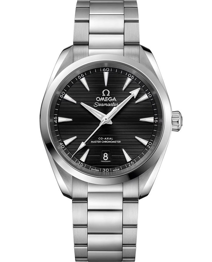 Часы Omega Seamaster Aqua Terra 220.10.38.20.01.001 — мужские, черный