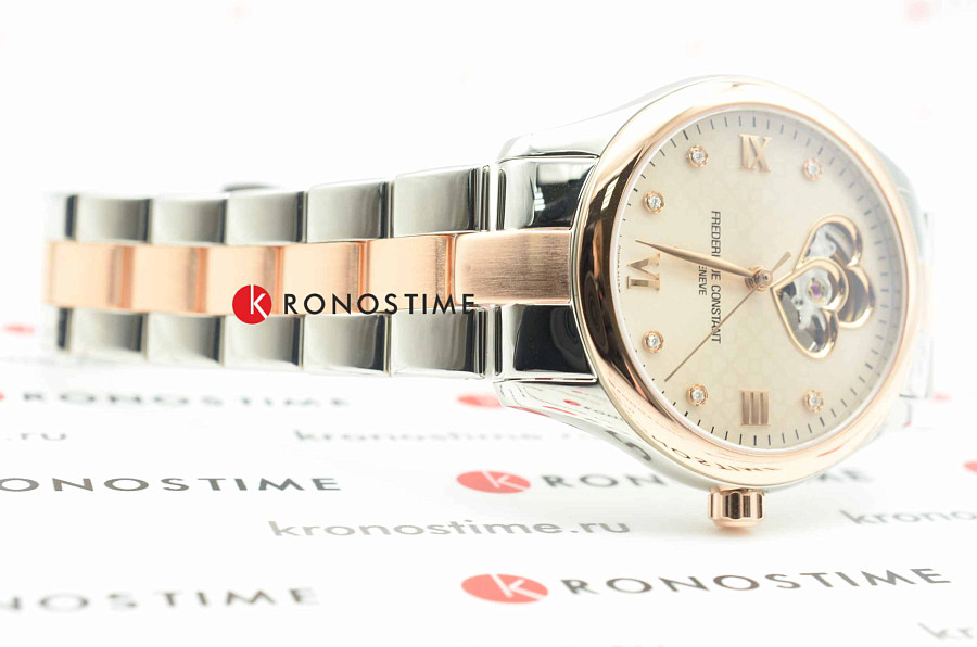 Часы Frederique Constant Ladies Automatic Double Heart Beat FC-310LGDHB3B2B — Швейцария, механические