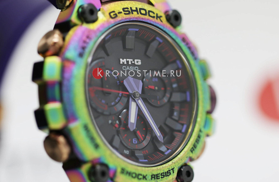 Часы Casio G-Shock MTG-B3000PRB-1A — Япония, мужские