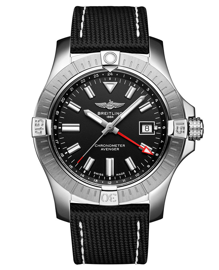 Часы Breitling Avenger Automatic GMT 43 A32397101B1X1 — мужские, черный