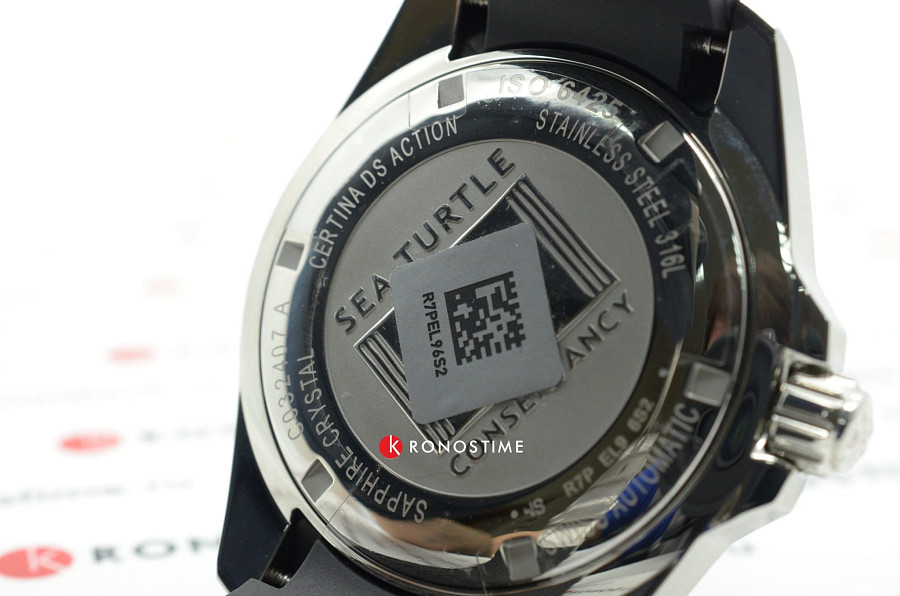 Часы Certina DS Action Diver Powermatic 80 C032.407.17.051.60 — Швейцария, механические