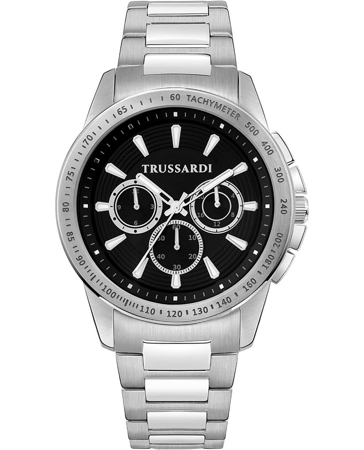 Часы Trussardi T-Hawk R2453153004 — мужские, черный