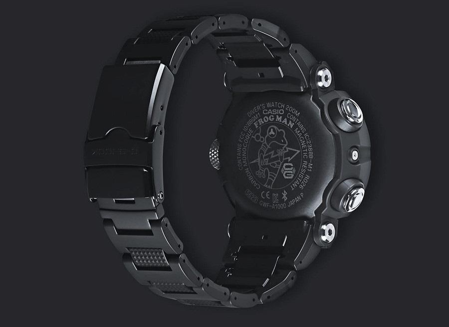 Часы Casio G-Shock Frogman GWF-A1000C-1A — электронные, Япония, мужские