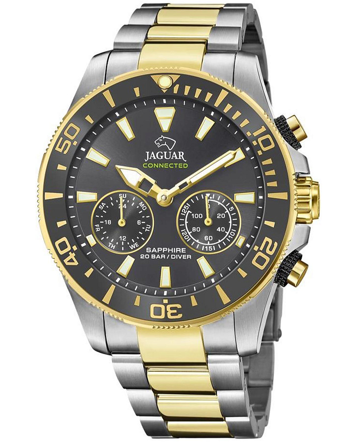 Часы Jaguar Connected J889/4 — мужские, серый