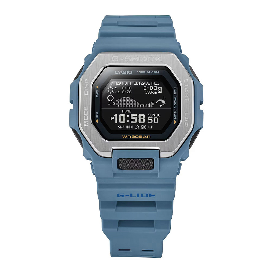 Часы Casio G-Shock GBX-100-2ADR (GBX-100-2A) — пластик сталь, Япония