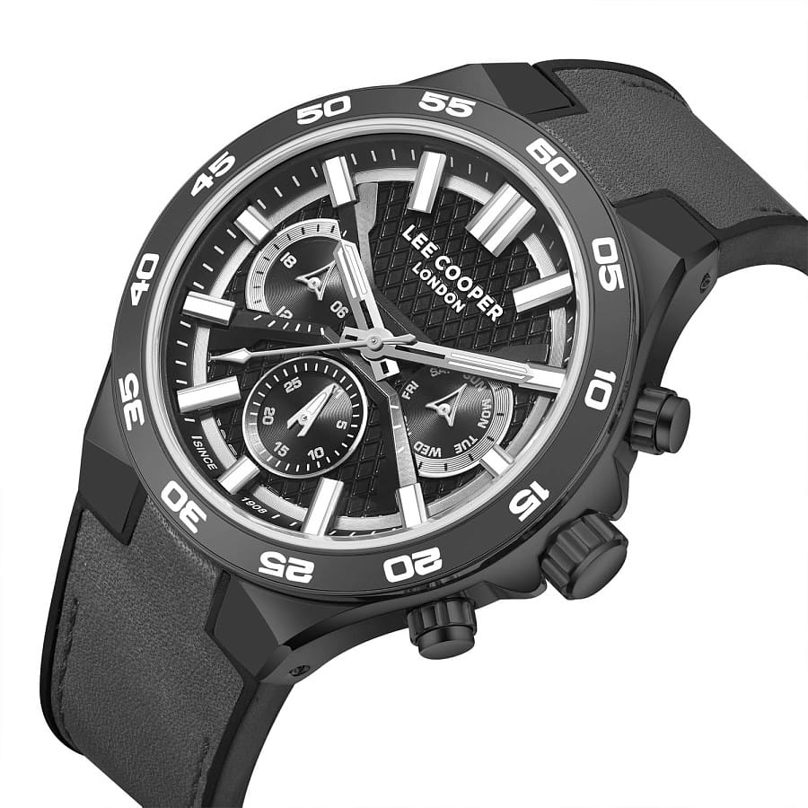 Часы Lee Cooper LC08066.066 — кварцевые, суперметалл металл