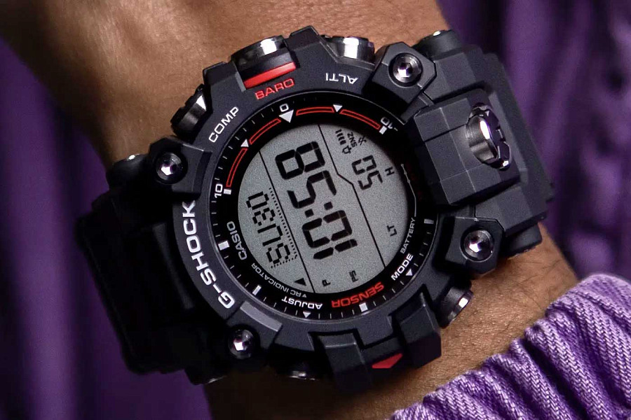Часы Casio G-Shock GW-9500-1DR (GW-9500-1ER) — электронные, пластик
