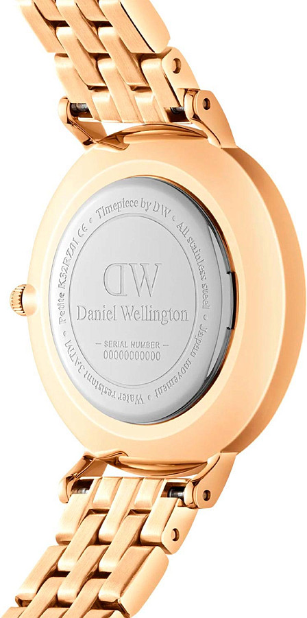 Часы Daniel Wellington Petite 5-Link Evergold DW00100614 — металл сталь, Швеция