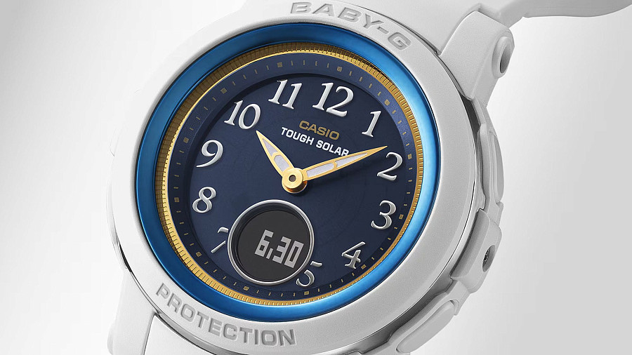 Часы Casio Baby-G BGA-S290SS-2A — кварцевые, пластик