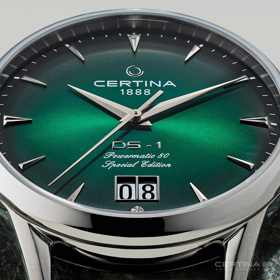 Часы Certina DS-1 Big Date Powermatic 80 C029.426.11.091.60 — артикул C0294261109160, мужские