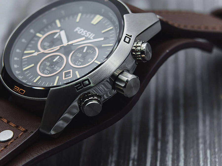 Часы Fossil Bannon CH2891 — сталь металл, США