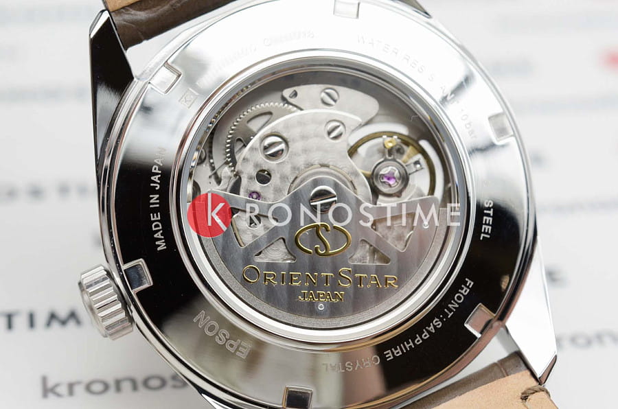 Часы Orient Star RE-AV0139Y (RK-AV0139Y) — мужские, кожаный